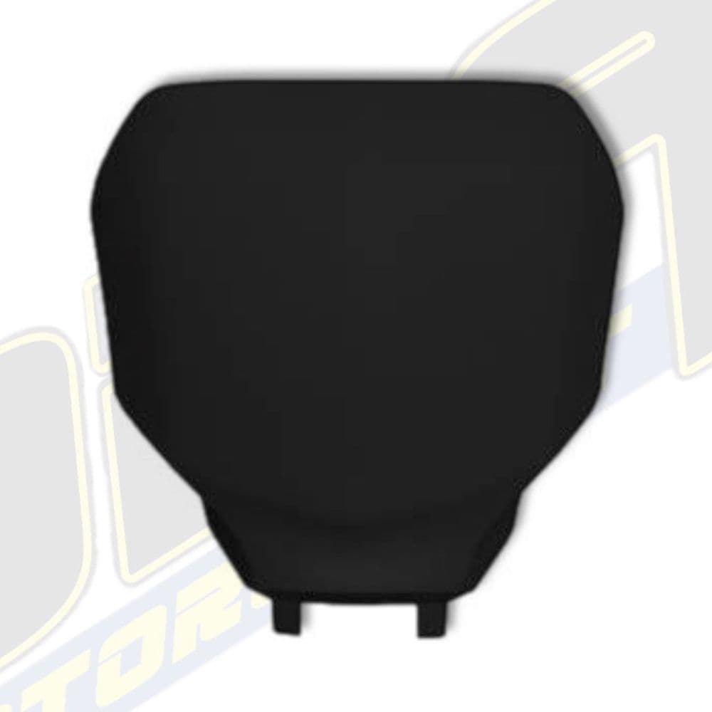 UFO Front Number Plate for Yamaha YZ450F 2023-2025 - BLACK