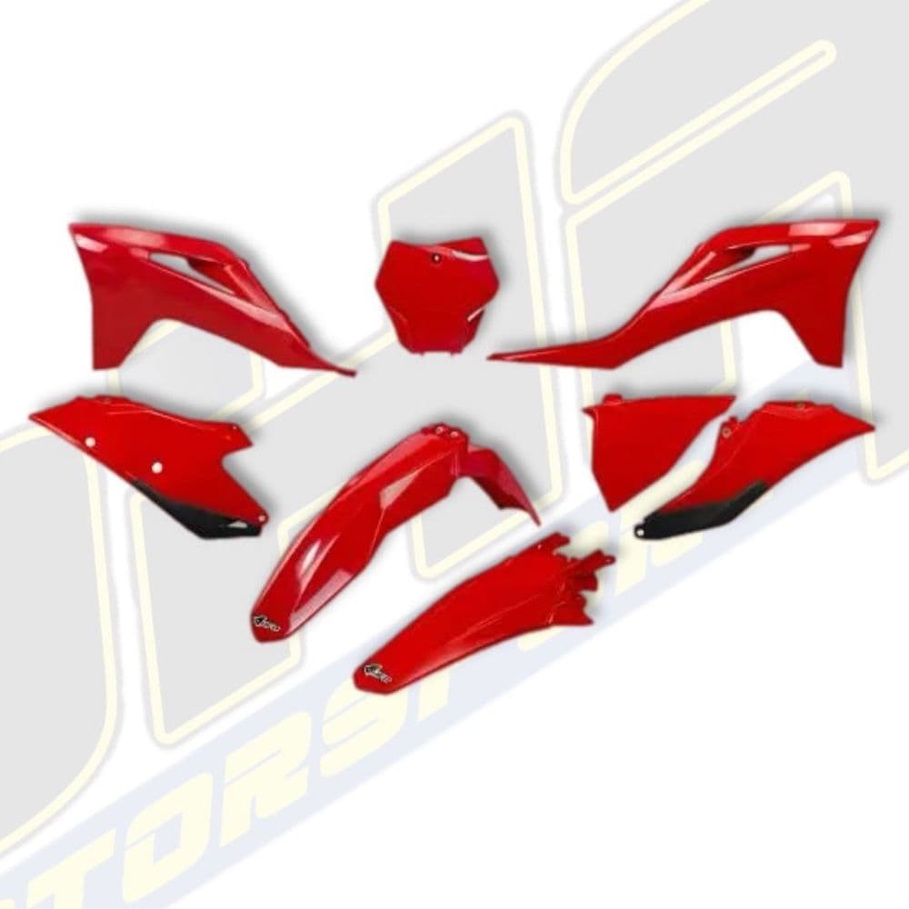 UFO Plastics Kit for Gas Gas MC / MCF 125 250 350 450 2021-2023 - RED