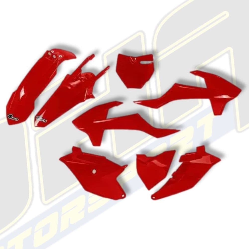 UFO Plastics Kit for Gas Gas MC85 2021-2024 - OEM Replica Red