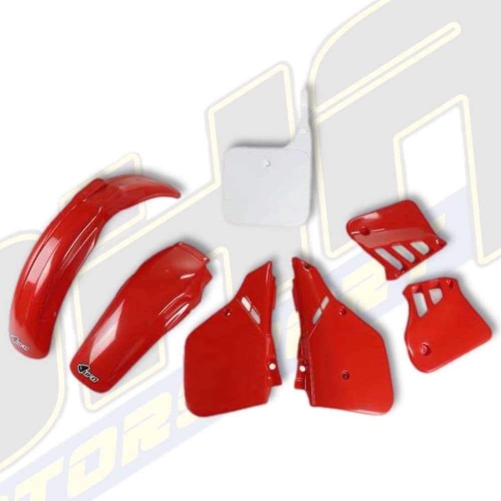 UFO Plastics Kit for Honda CR125R CR125 R 1987 1988 - OEM