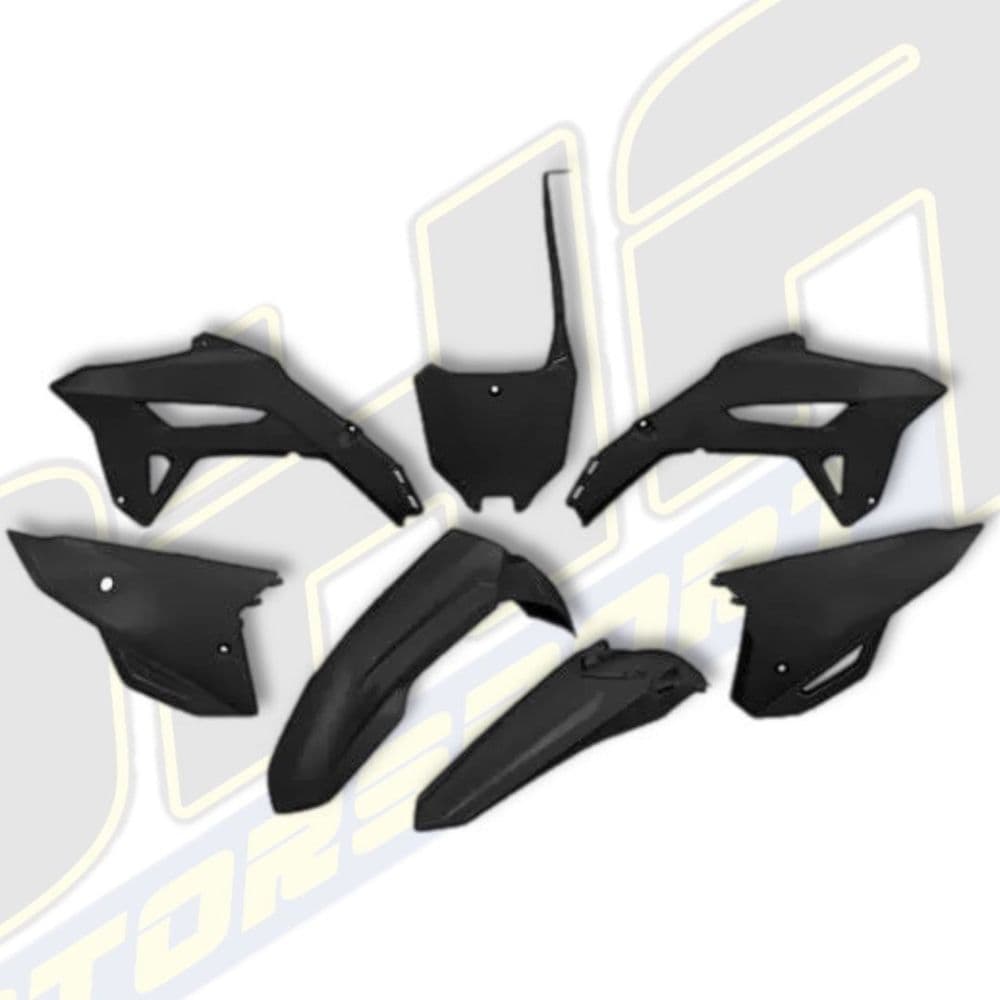UFO Plastics Kit for Honda CRF250R CRF250 R 2022-2024 - BLACK