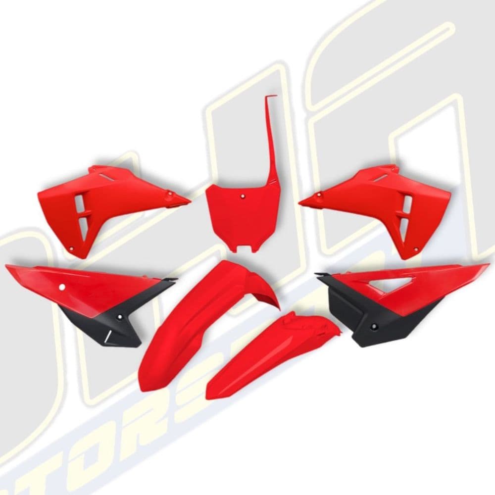 UFO Plastics Kit for Honda CRF250R CRF250 RWE Works Edition 2025 - OEM RED