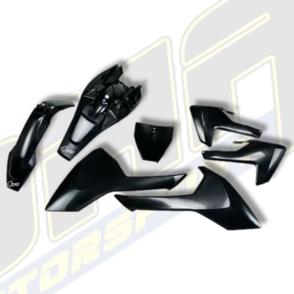 UFO Plastics Kit for Husqvarna TC85 2018-2024 - BLACK