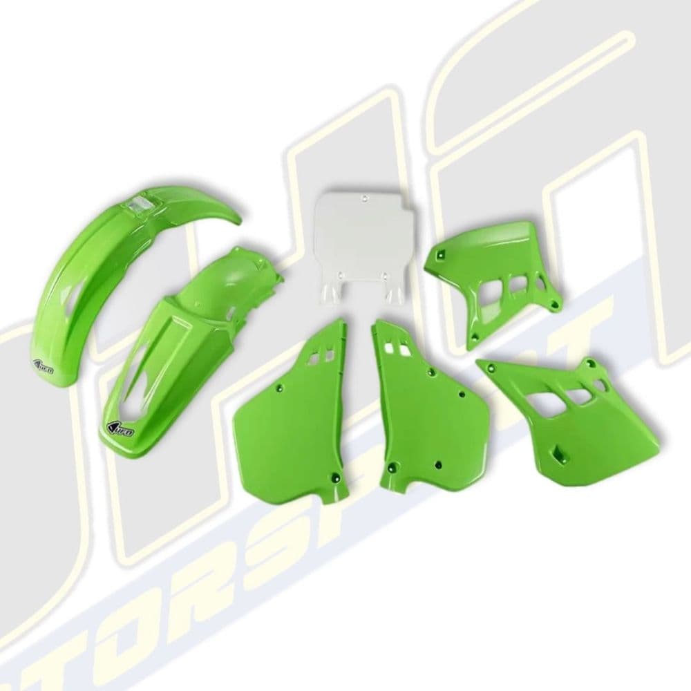 UFO Plastics Kit for Kawasaki KX125 1990 1991 - OEM Replica