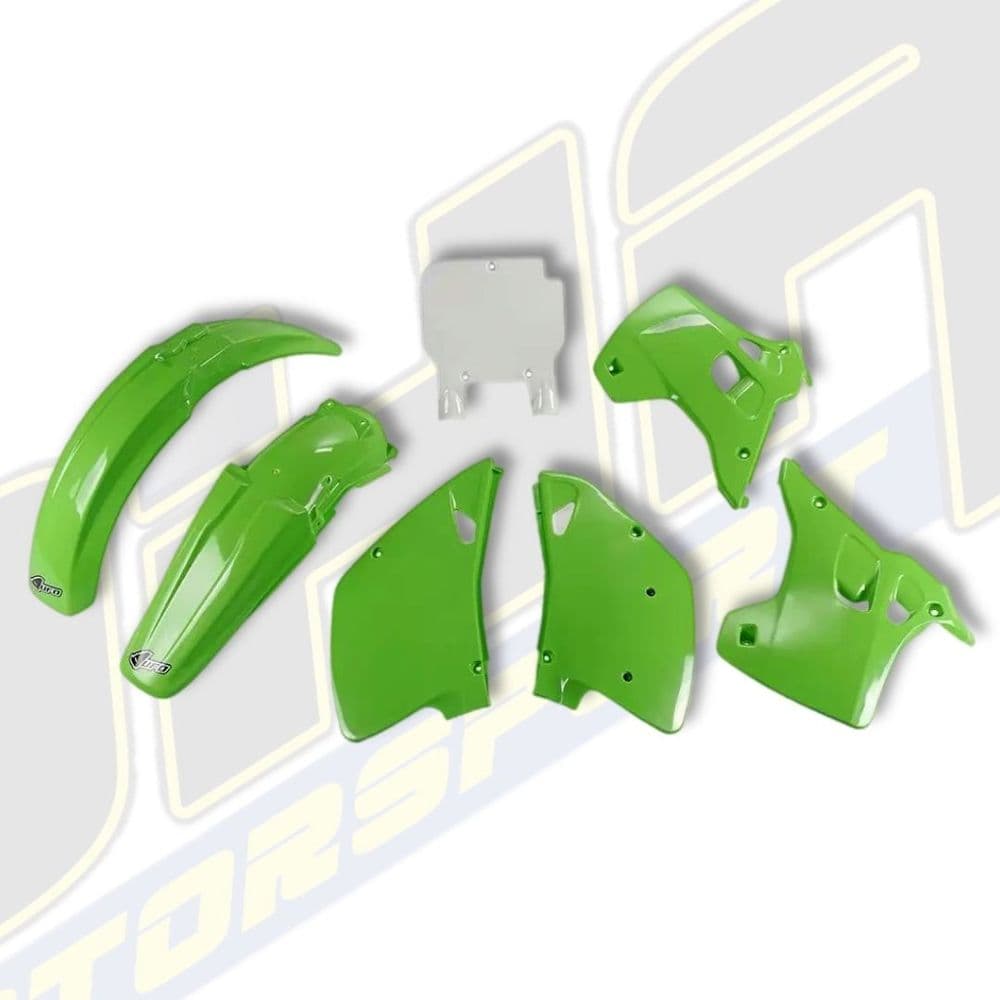 UFO Plastics Kit for Kawasaki KX125 KX250 1993 - OEM Replica
