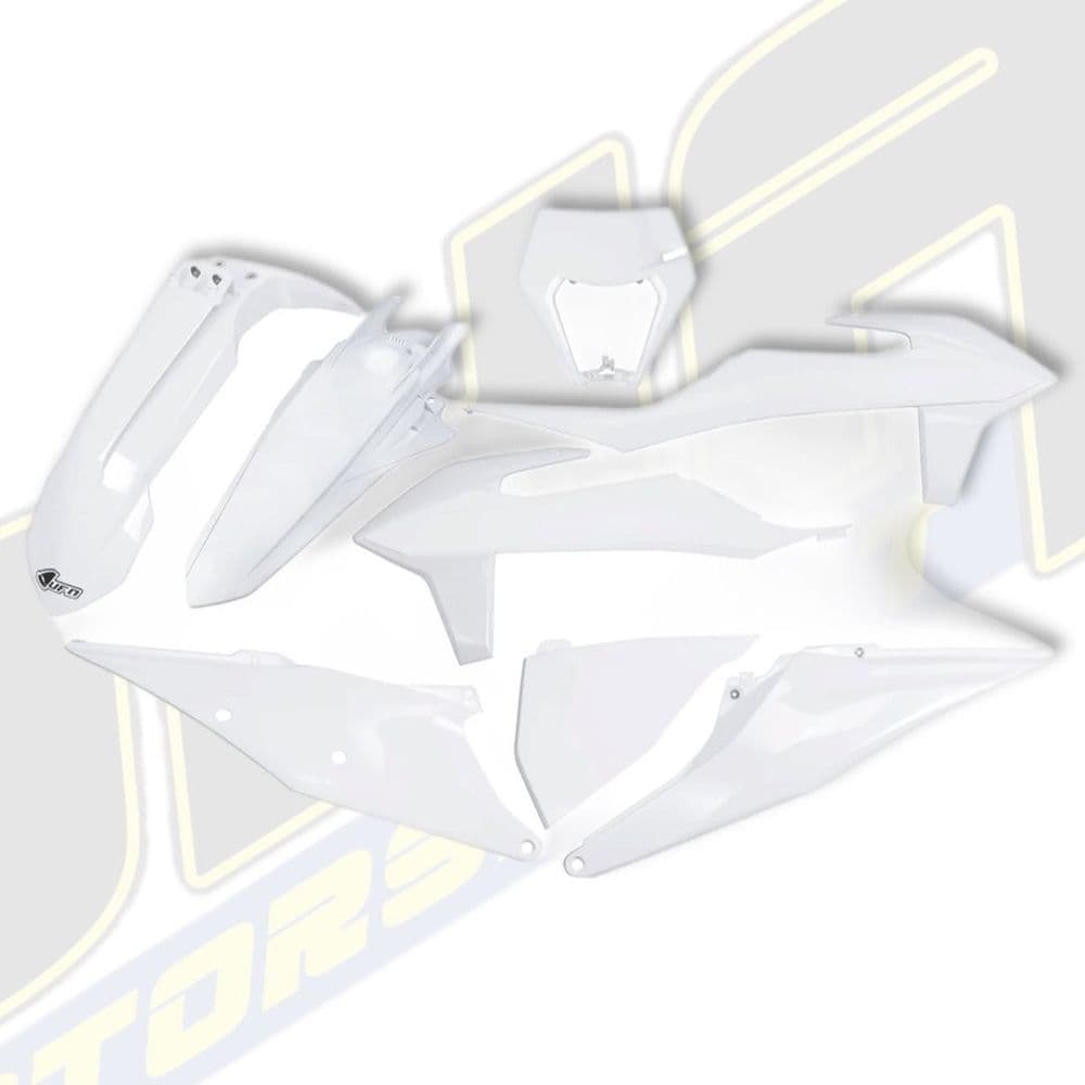 UFO Plastics Kit for KTM EXC / EXC-F Enduro 2020-2023 - WHITE