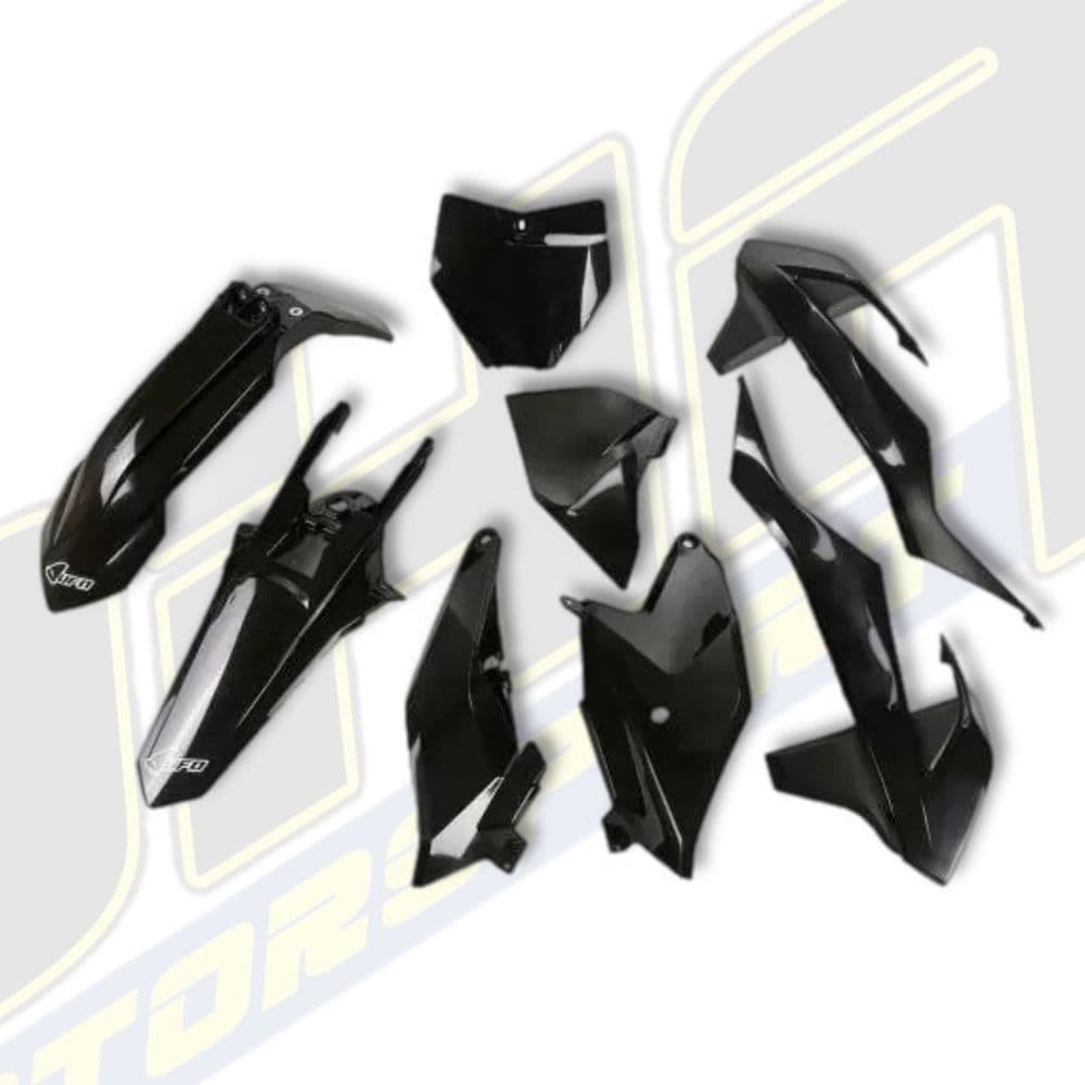 UFO Plastics Kit for KTM SX 125 250 300 2023 2024 - BLACK