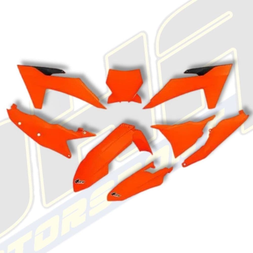 UFO Plastics Kit for KTM SX 125 250 300 2023 2024 - Neon Fluro Orange