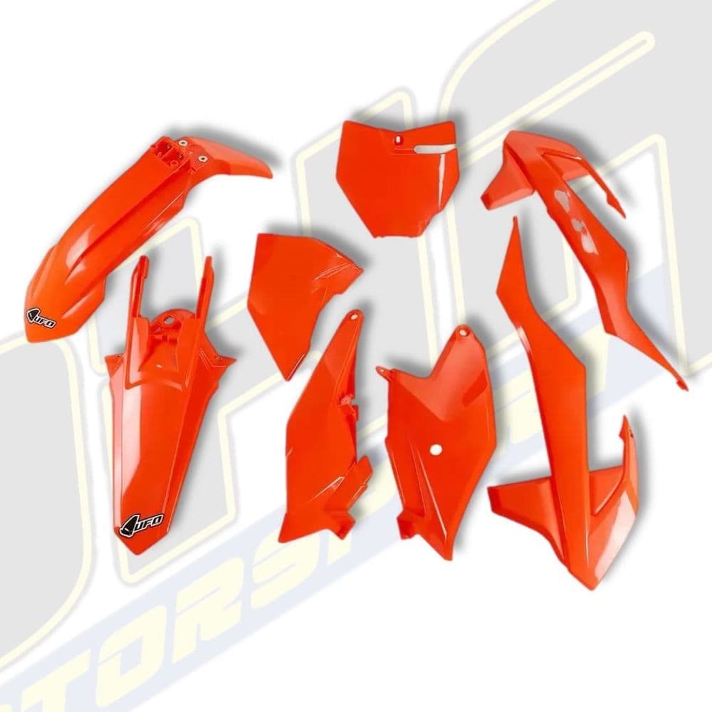 UFO Plastics Kit for KTM SX85 2018-2024 - NEON / FLURO ORANGE