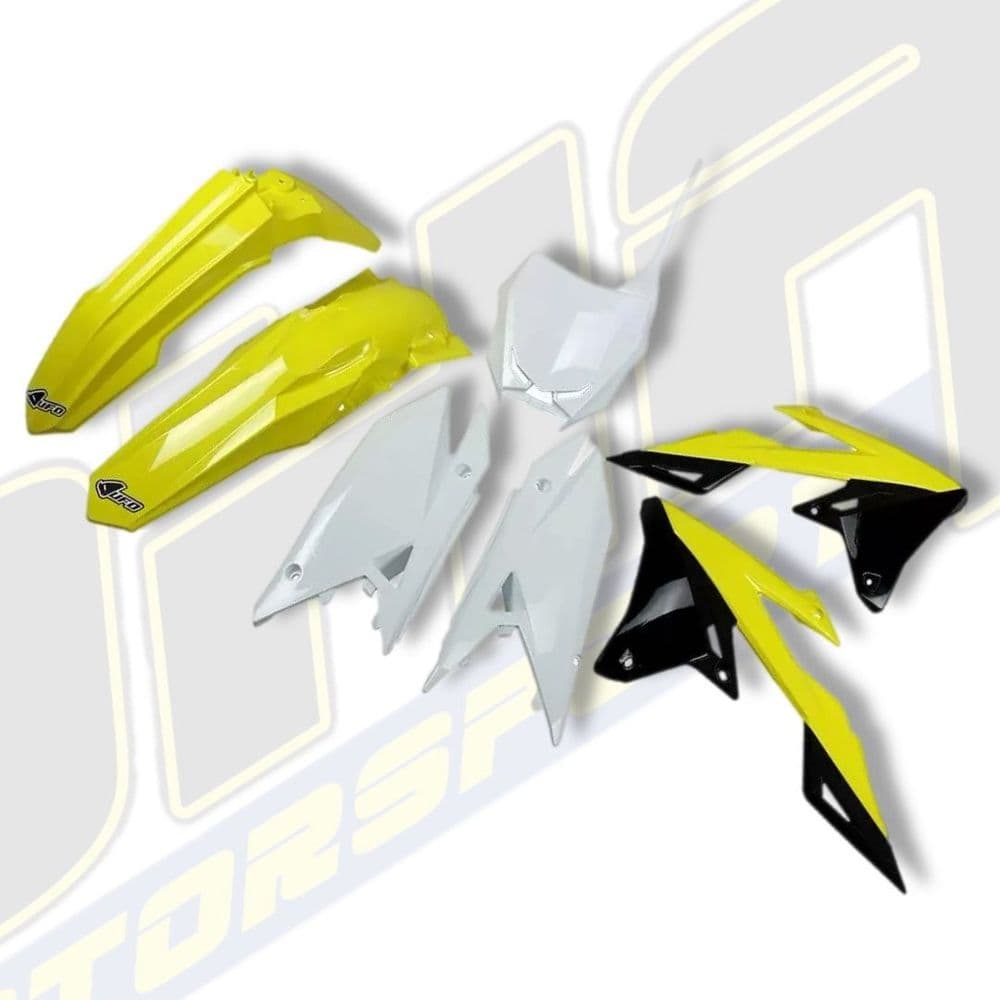 UFO Plastics Kit for Suzuki RMZ450 2019-2025 - OEM Replica