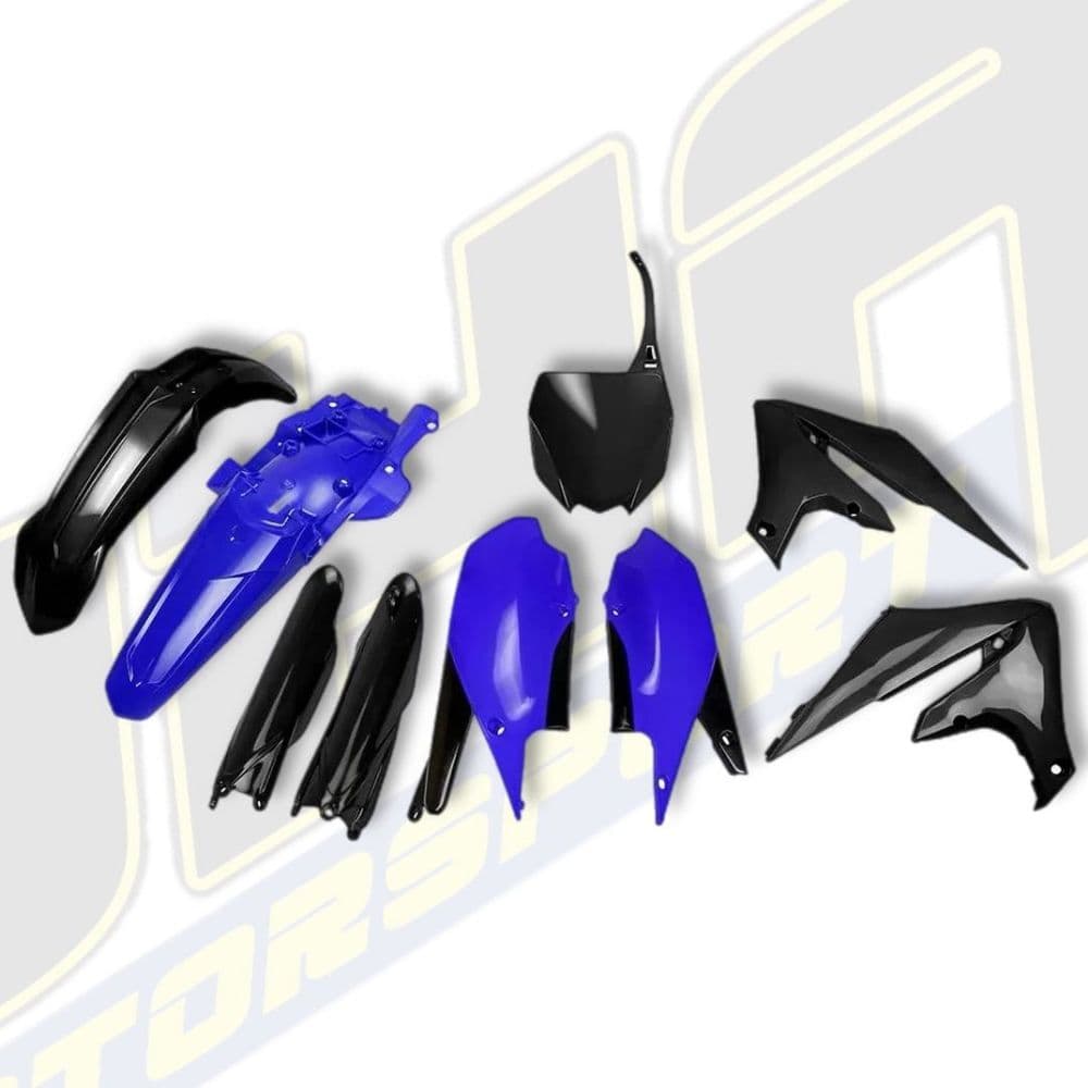 UFO Plastics Kit & Fork Guards for Yamaha YZ125 2015-2021 - OEM Replica