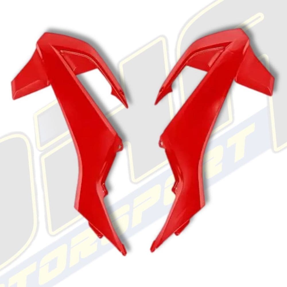 UFO Radiator Scoops / Covers for Gas Gas MC65 2021-2023 - RED
