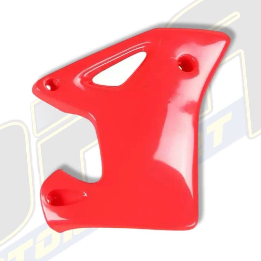 UFO Radiator Scoops / Covers for Honda CR80R CR80 R 1996-2002 - RED