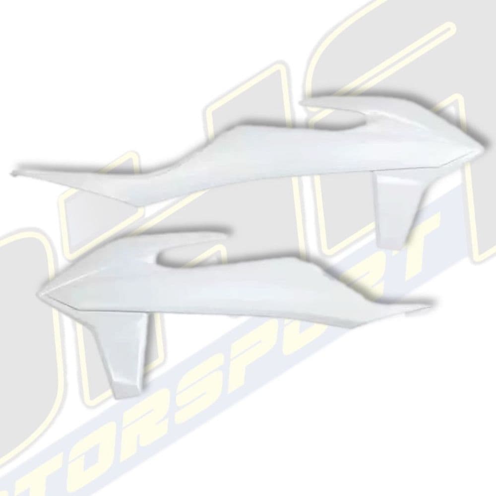 UFO Radiator Scoops / Covers for KTM SX / SX-F 125 150 250 300 350 450 2019-2022 - WHITE