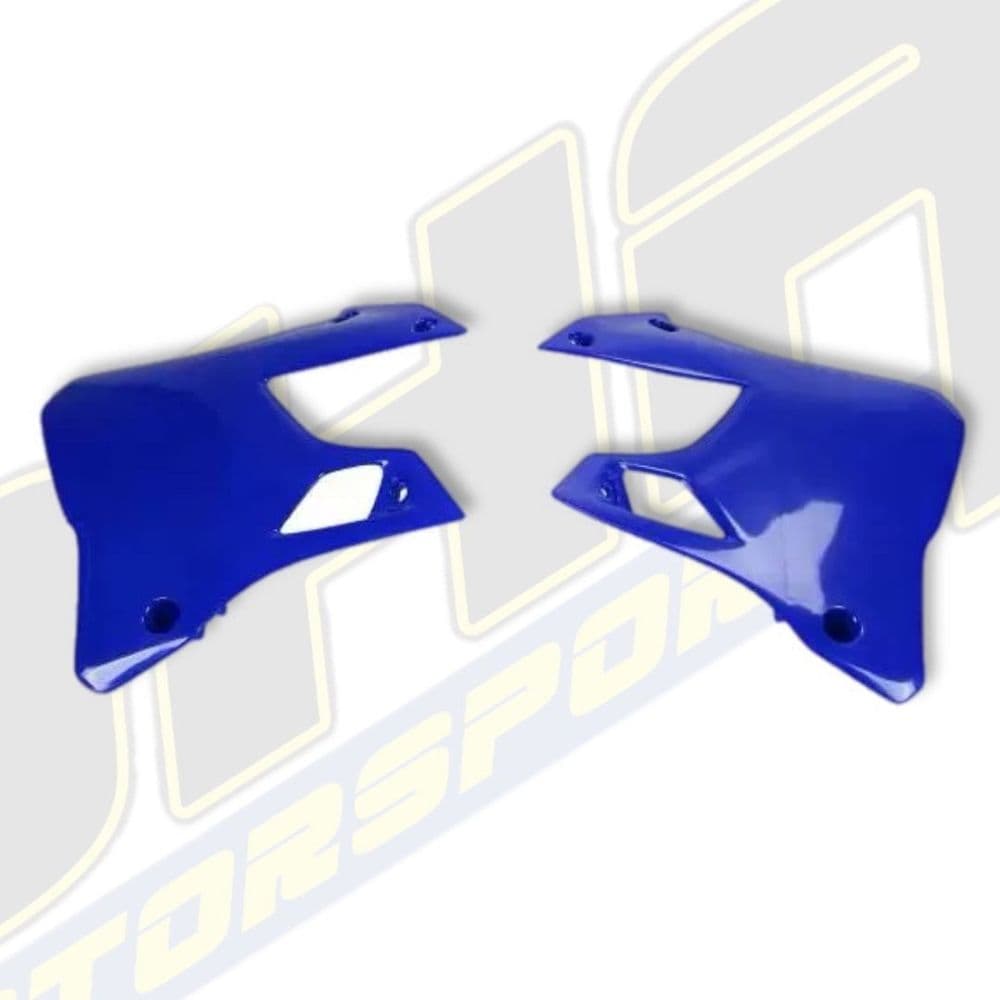 UFO Radiator Scoops / Covers for Yamaha YZ250 1996-2001 - BLUE