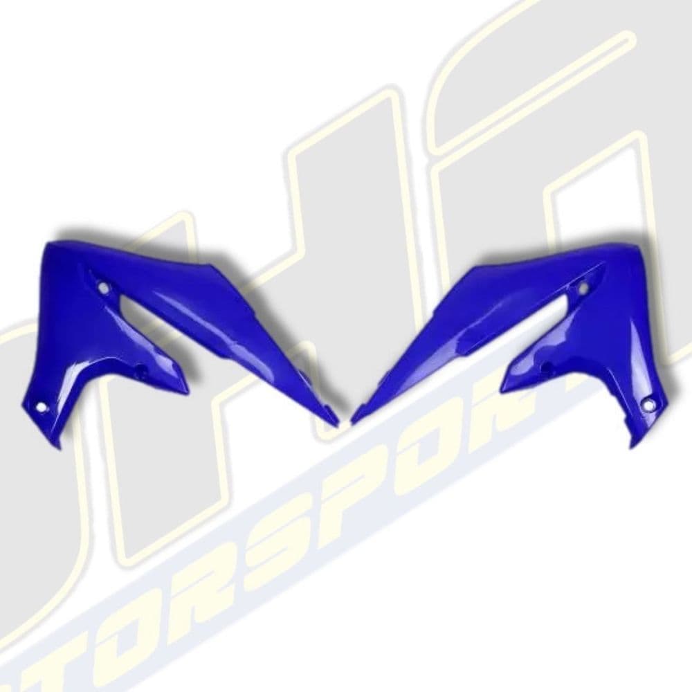 UFO Radiator Scoops / Covers for Yamaha YZ250F 2019-2023 - BLUE