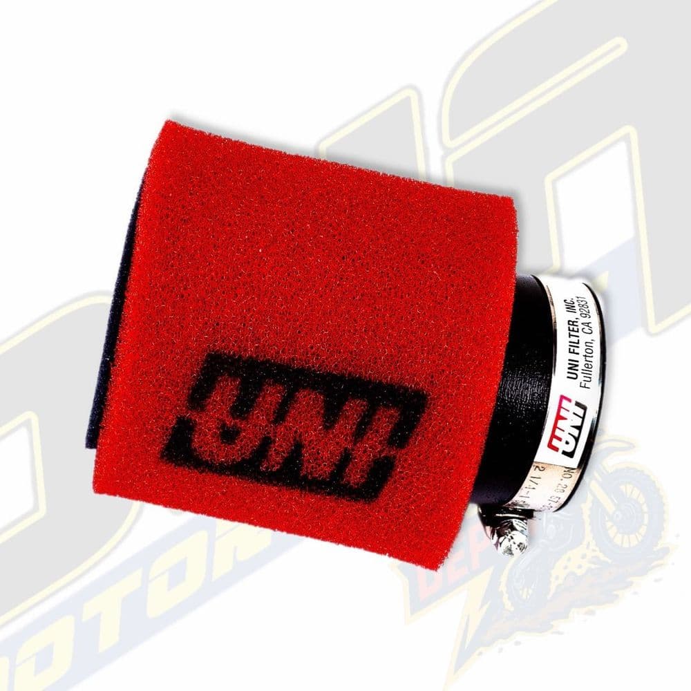 UNI Air Filter for Stomp Pit Bike -  1 1/4" Fitment - RED
