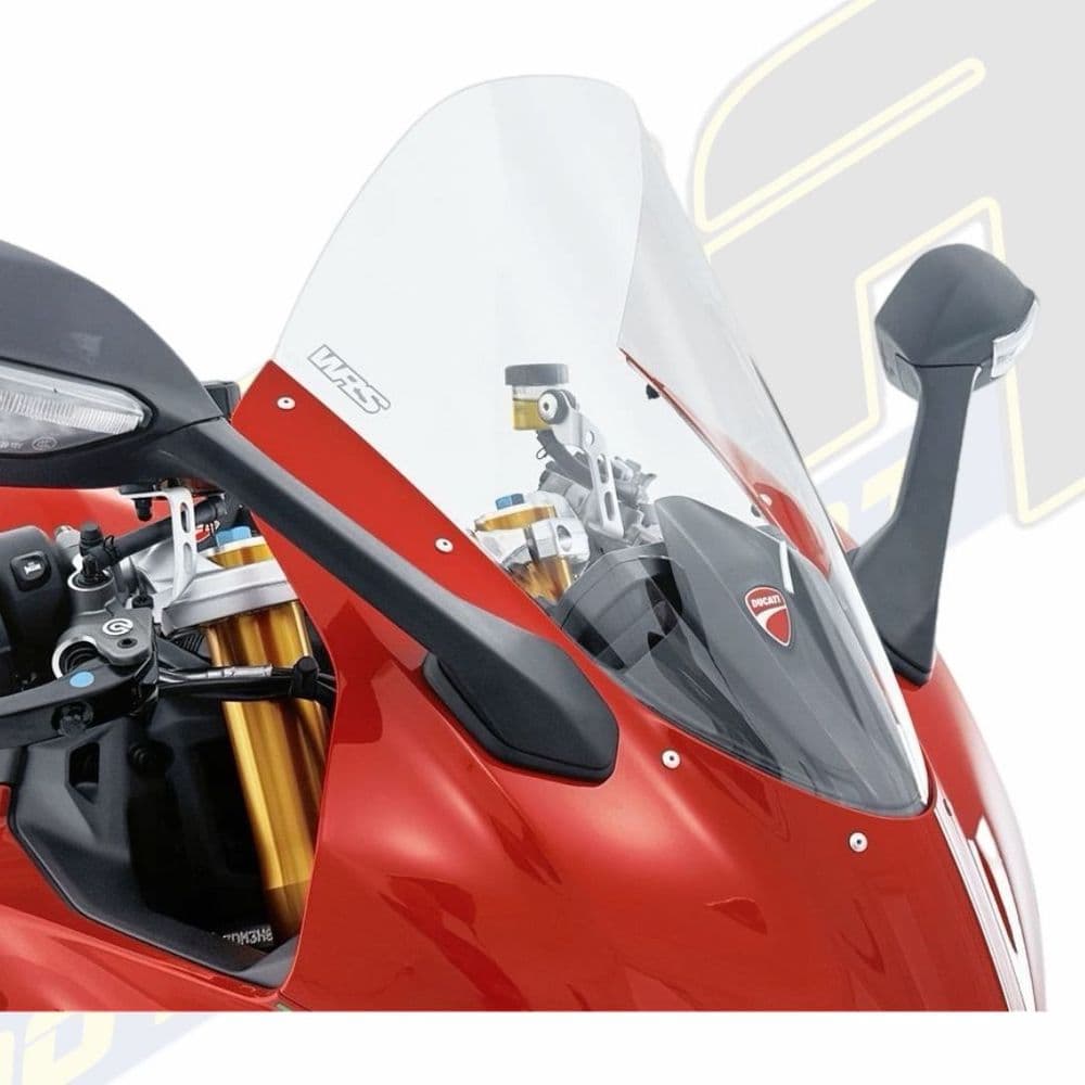 WRS Race Screen for Ducati V2 Panigale 2025-2026 60mm Tall