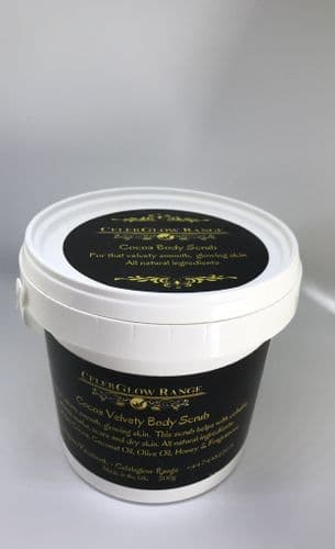 Exfoliating Cocoa and honey Velvety Scrub 500g