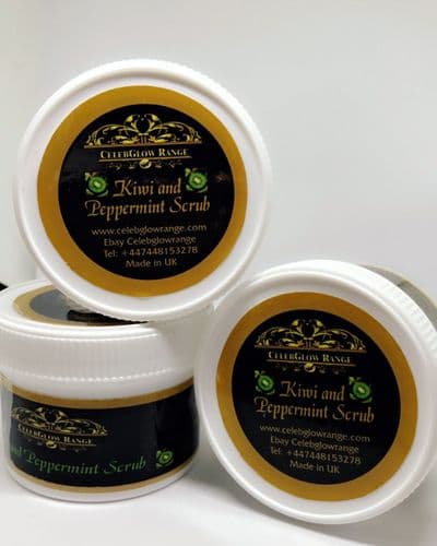 Kiwi and peppermint scurb 150g