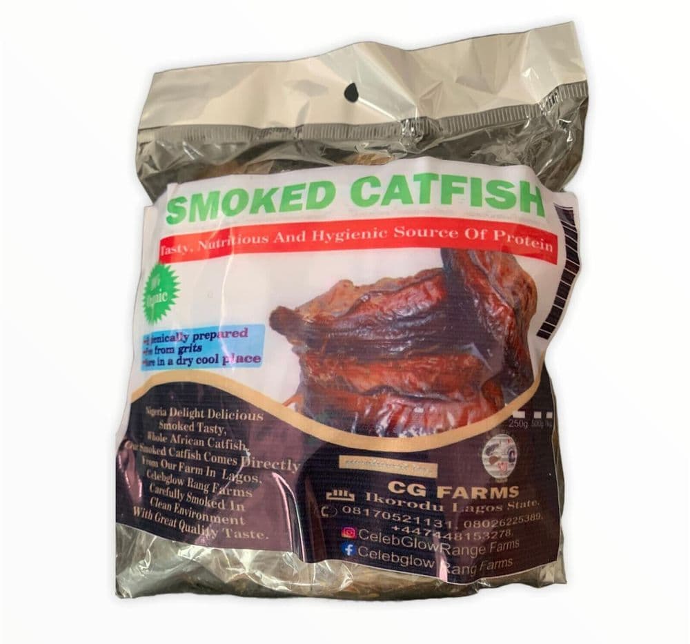 Pieces DRIED SMOKED AFRICAN WHOLE CATFISH FRESH AND SPICED