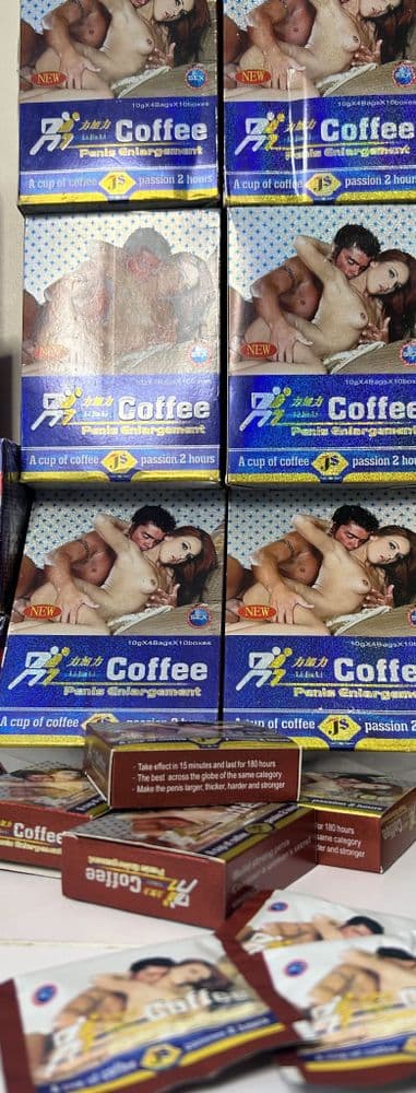 Sex coffee a pack of 4 pieces