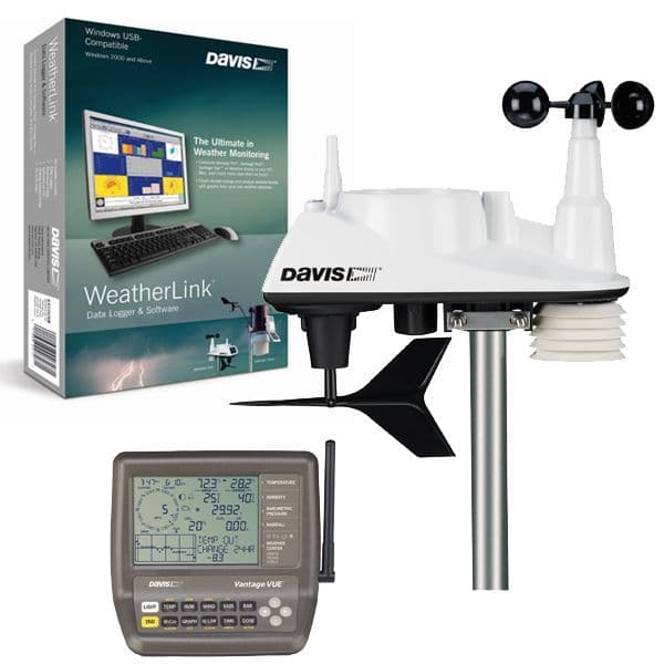 Davis Vantage Vue Wireless Weather Station & WeatherLink USB Datalogger Bundle Agricultural