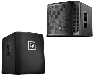 2 x Electro-Voice EV ELX200-12SP Powered Bass Speaker 2400W 3Yr Warranty + Cover