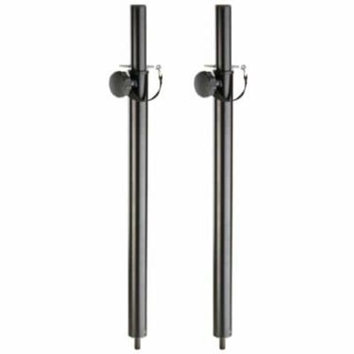 2 x M20 Screw DJ PA Adjustable Extension Sub Speaker Pole 35mm