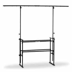 4ft DJ Stand + Lighting Bar Hire + Shelf