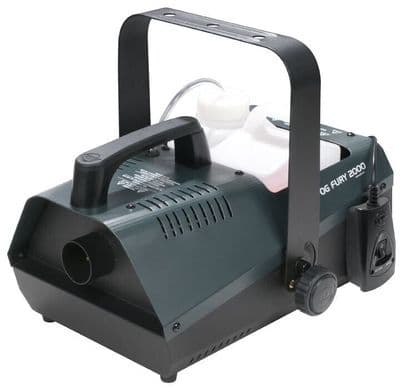 American DJ ADJ Fog Fury 2000 1100W Constant Flow Smoke + Remote