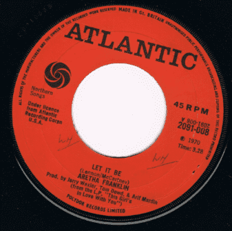 Aretha Franklin Let It Be Atlantic