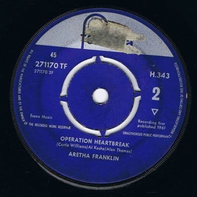 Aretha Franklin Operation Heartbreak Fontana