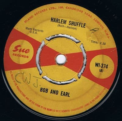 Bob and Earl Harlem Shuffle Sue