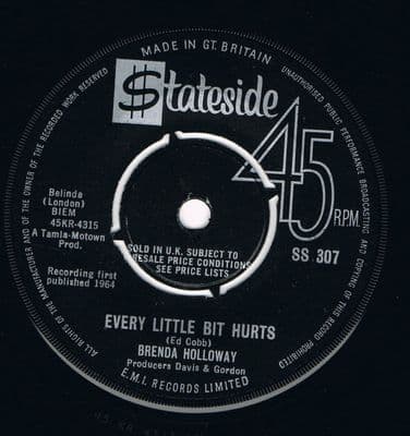 Brenda Holloway Every Little Bit Hurts Stateside EX+