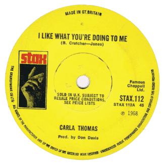 Carla Thomas I Like What You're Doing To Me Stax VG+
