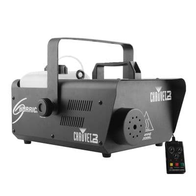 Chauvet DJ Hurricane 1600 H1600 Smoke Fog Machine + Remote + Dmx + 5ltr fluid