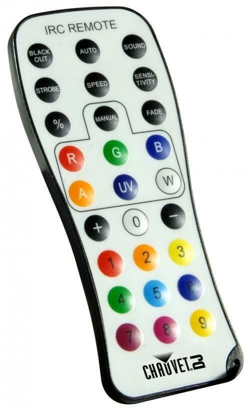 Chauvet Dj IRC-6 infrared remote control works with all IRC products