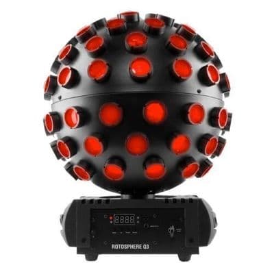 Chauvet Rotosphere Q3 Mirror Ball Simulator DJ Disco Club Stage LED Light Effect