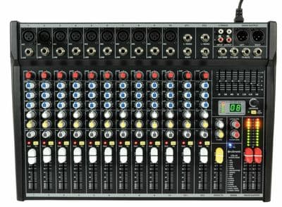Citronic CSL-14 Compact Mixing Console with 24 Bit 16 Program DSP 14 Channels