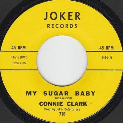 Connie Clark - My Sugar Baby - Joker Records -  (7
