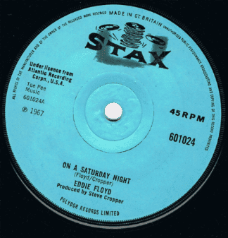 Eddie Floyd On A Saturday Night Stax