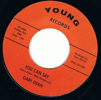 Gary Dean - The Drunkard / You Can Say -Young Records 7