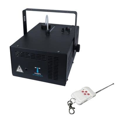 High Power Smoke Fog Machine + Wireless Remote Hire With 2.5 Litres Of Fluid