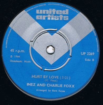 Inez and Charlie Foxx Hurt By Love United Artists