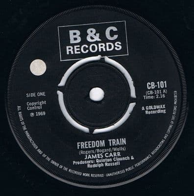 James Carr Freedom Train B&C Records