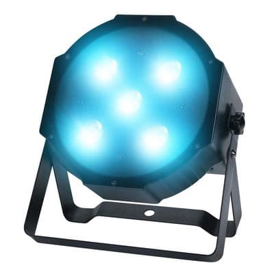 Kam Powercan 60W Par Can Light 5 x 12W RGBWA + UV  Lighting or Uplighting + Dmx