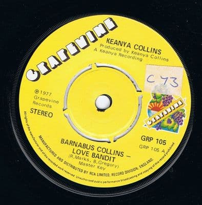 Keanya Collins Barnabus Collins Love Bandit uk Grapevine