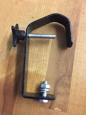 Lighting G-Clamp Hook Fits up to 50mm Bar Black for Lights and more