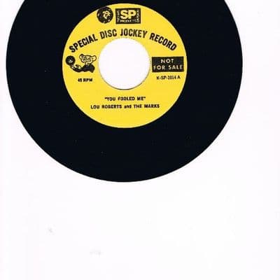 Lou Roberts and The Marks You Fooled Me Mgm 2nd